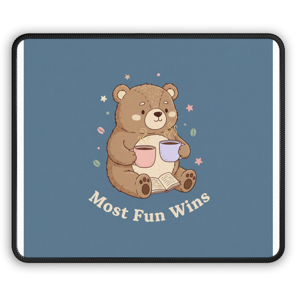 Bear Mouse Pad – Most Fun Wins