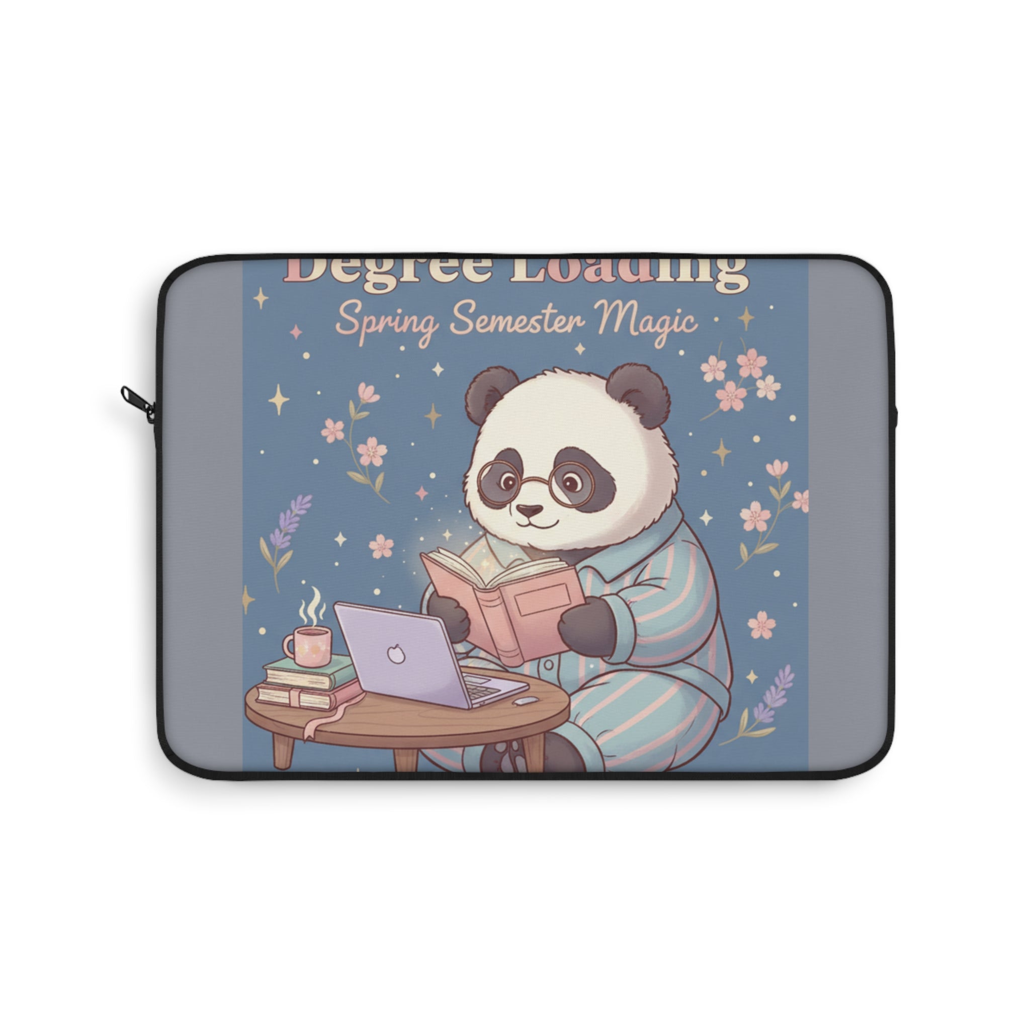 Panda Laptop Sleeve – Degree Loading Spring Semester Magic