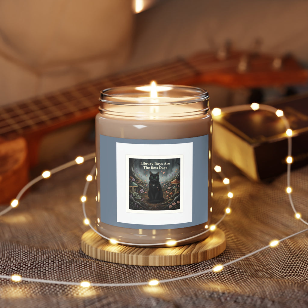 Black Cat Scented Candle