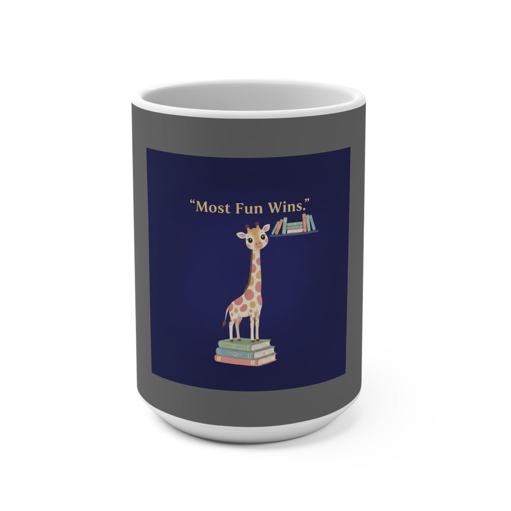 Giraffe Mug 15oz – Most Fun Wins