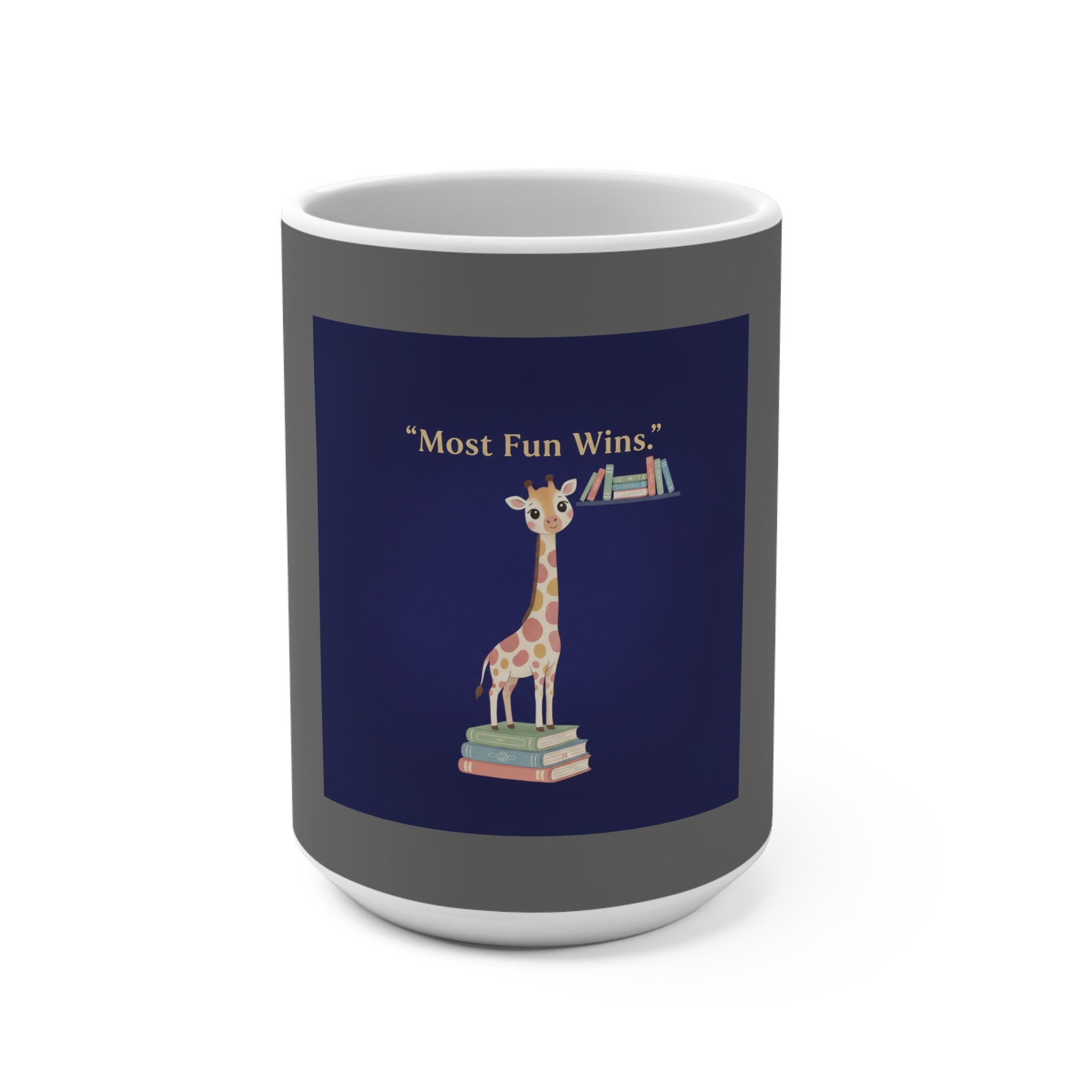 Giraffe Mug 15oz – Most Fun Wins