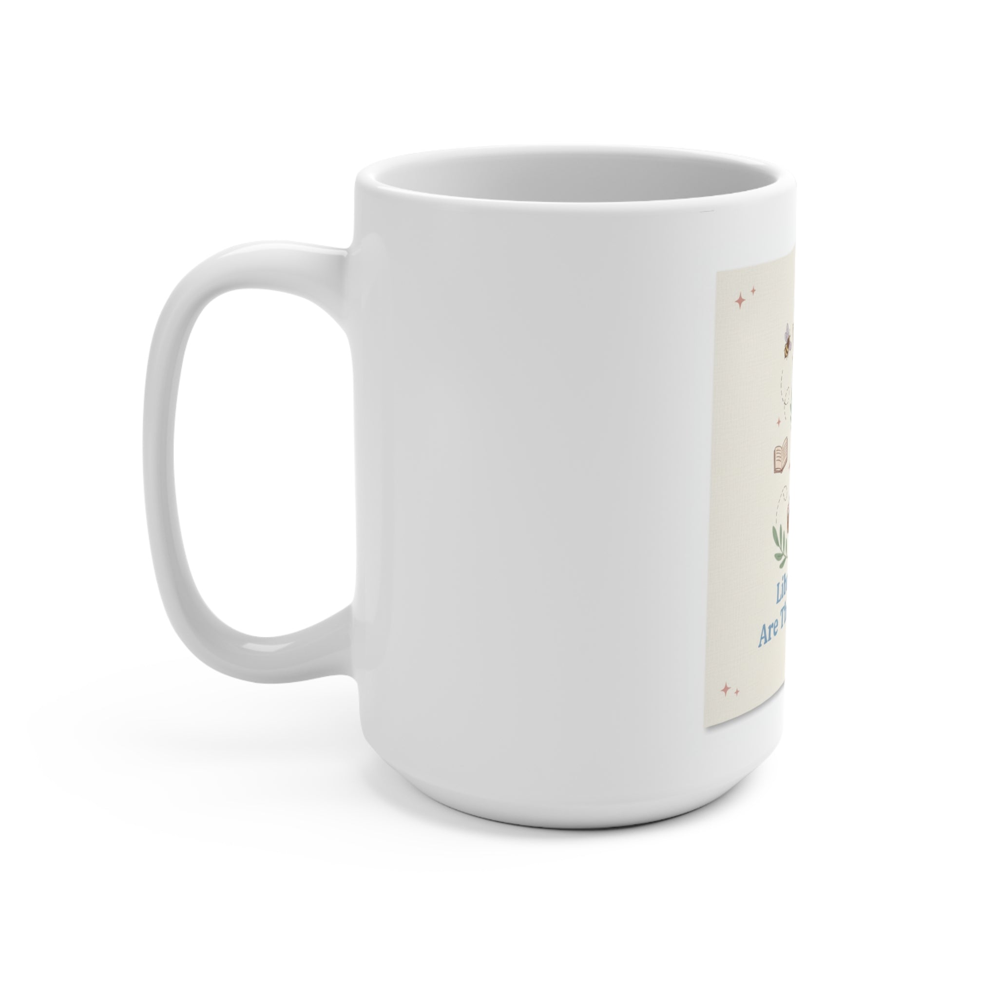 Library Days Are The Best Days Giraffe Mug 15oz