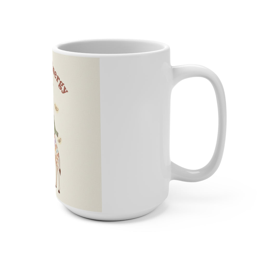 Big Brain Energy Giraffe Mug 15oz