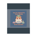 Hamster With Laptop Poster – You Are Allowed to Grow Slowly Grace and