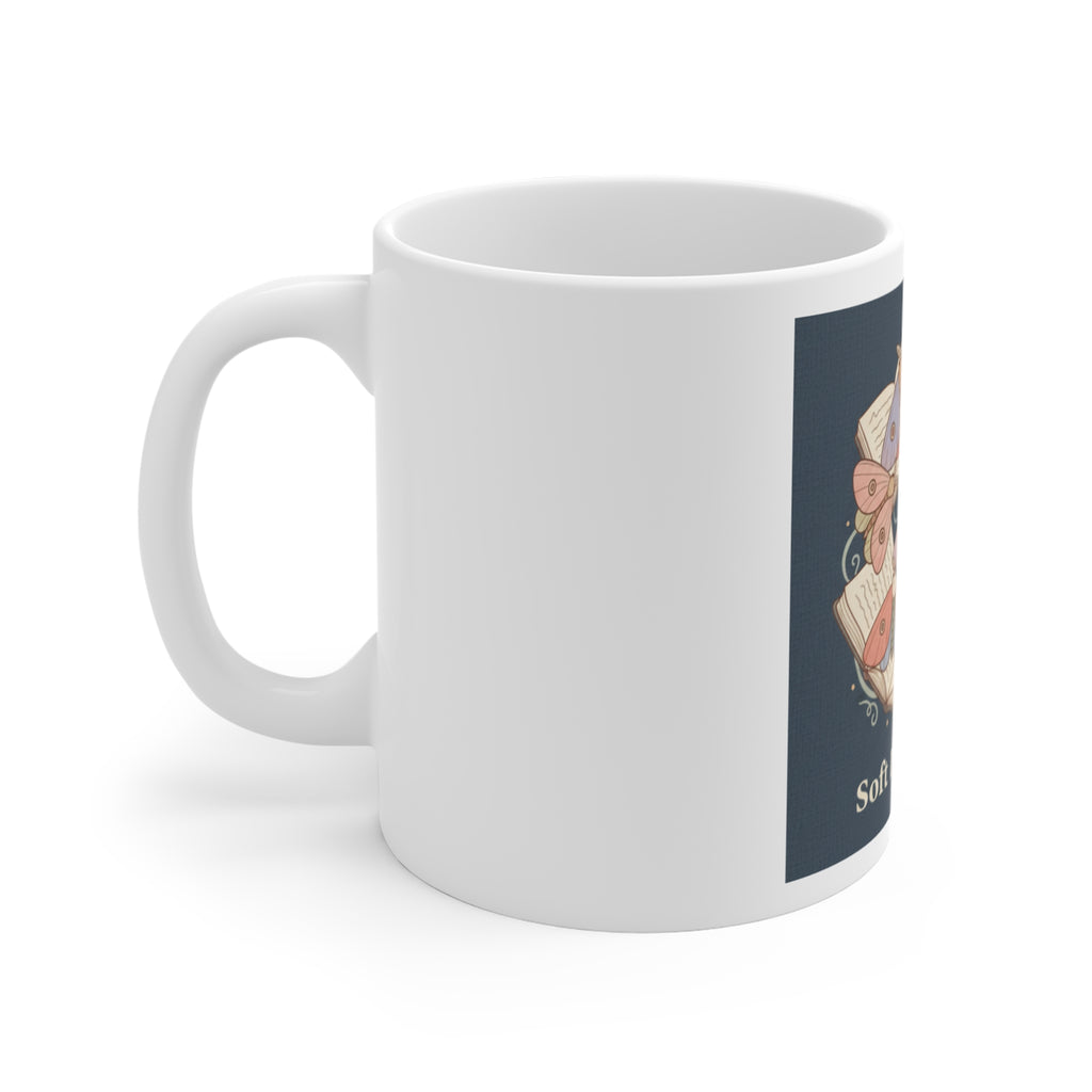 soft life scholar square Mug 11oz