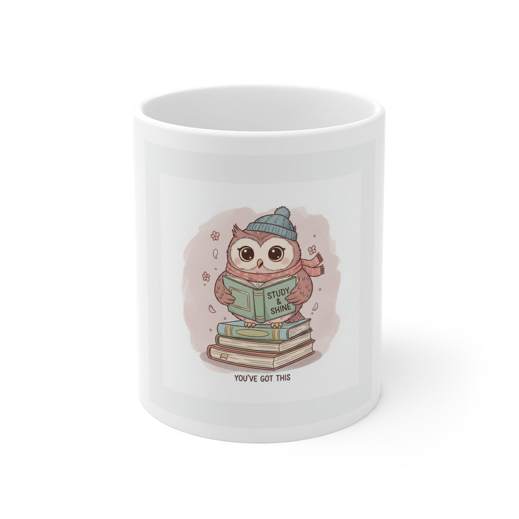 Owl Mug 11oz – Bloom at Your Own Pace