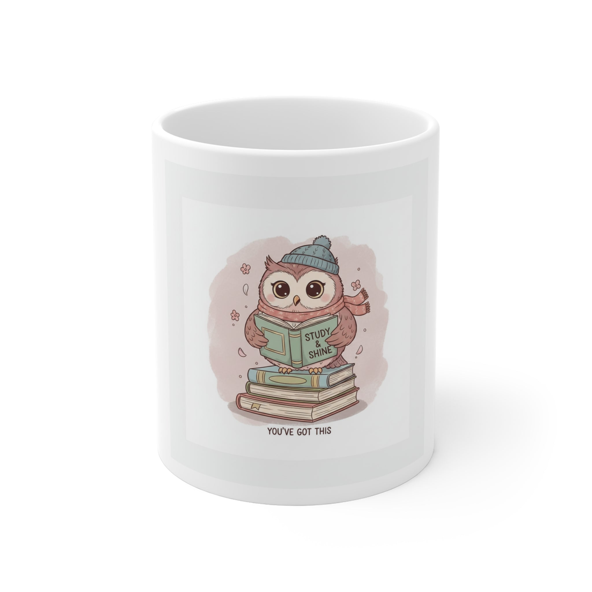 Owl Mug 11oz – Bloom at Your Own Pace