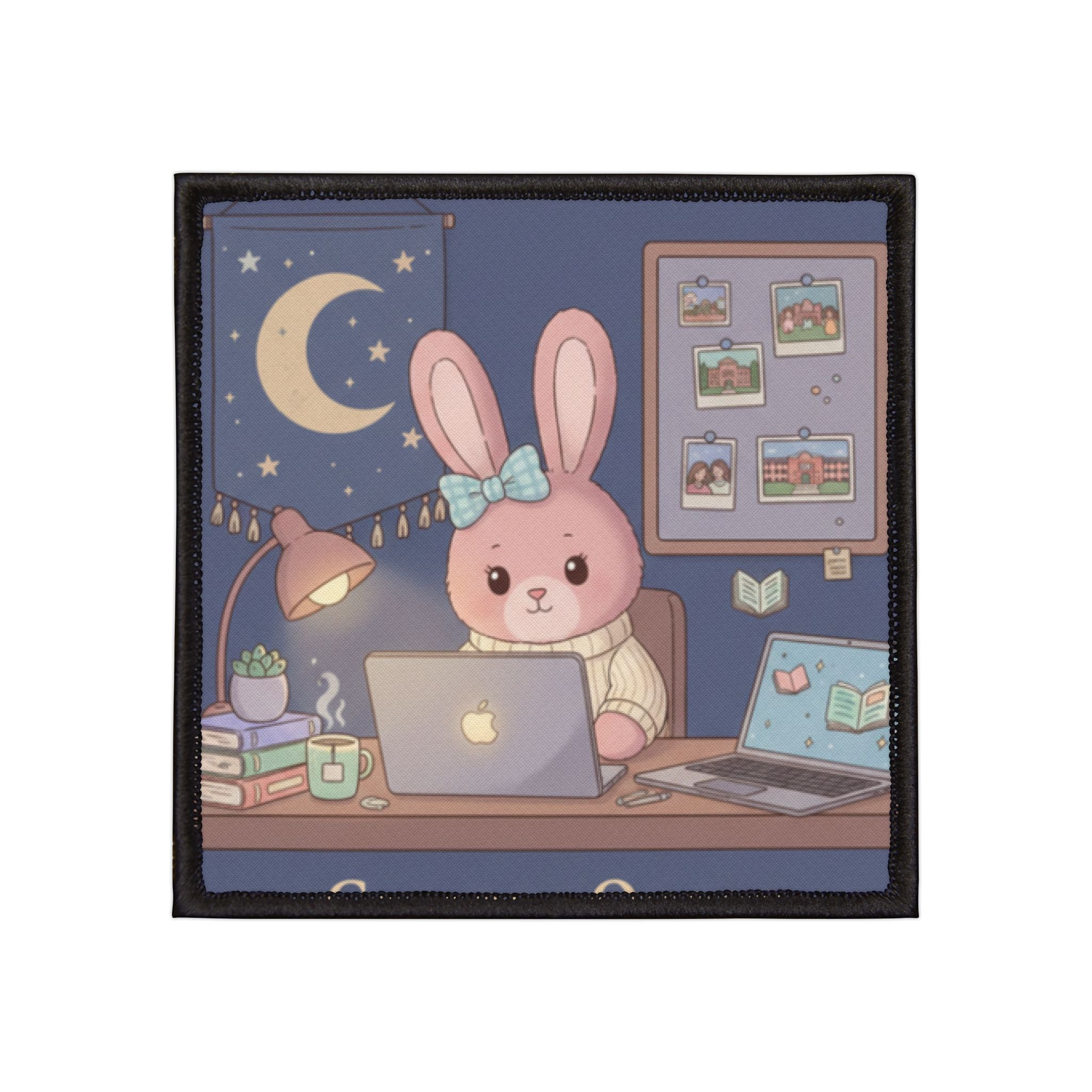 Rabbit Iron-On Patch – Campus Queen