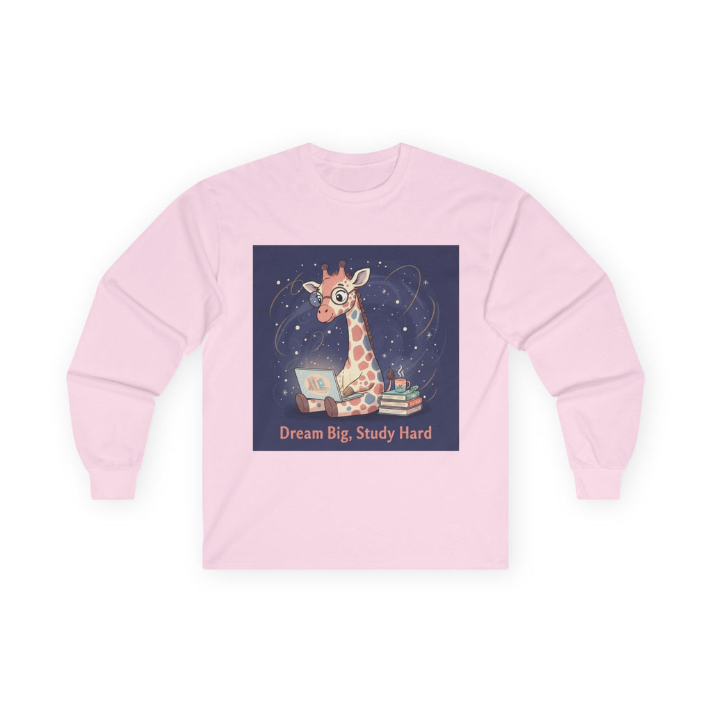 Bunny Long Sleeve Tee – Dream Big Study Hard