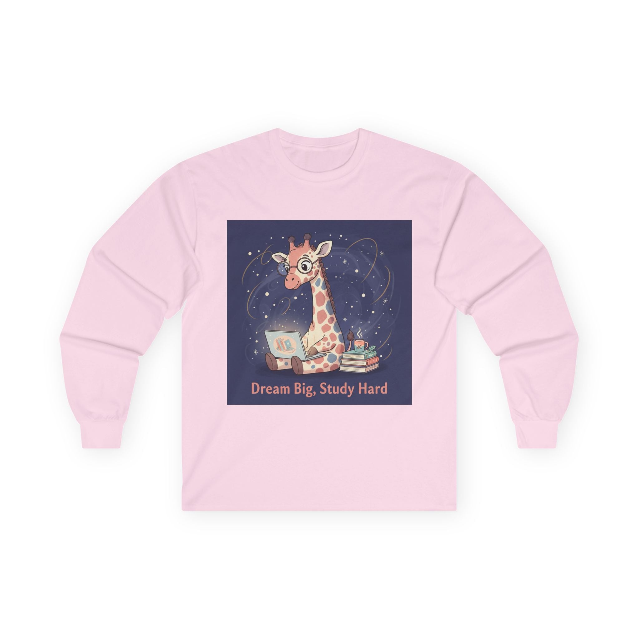 Bunny Long Sleeve Tee – Dream Big Study Hard