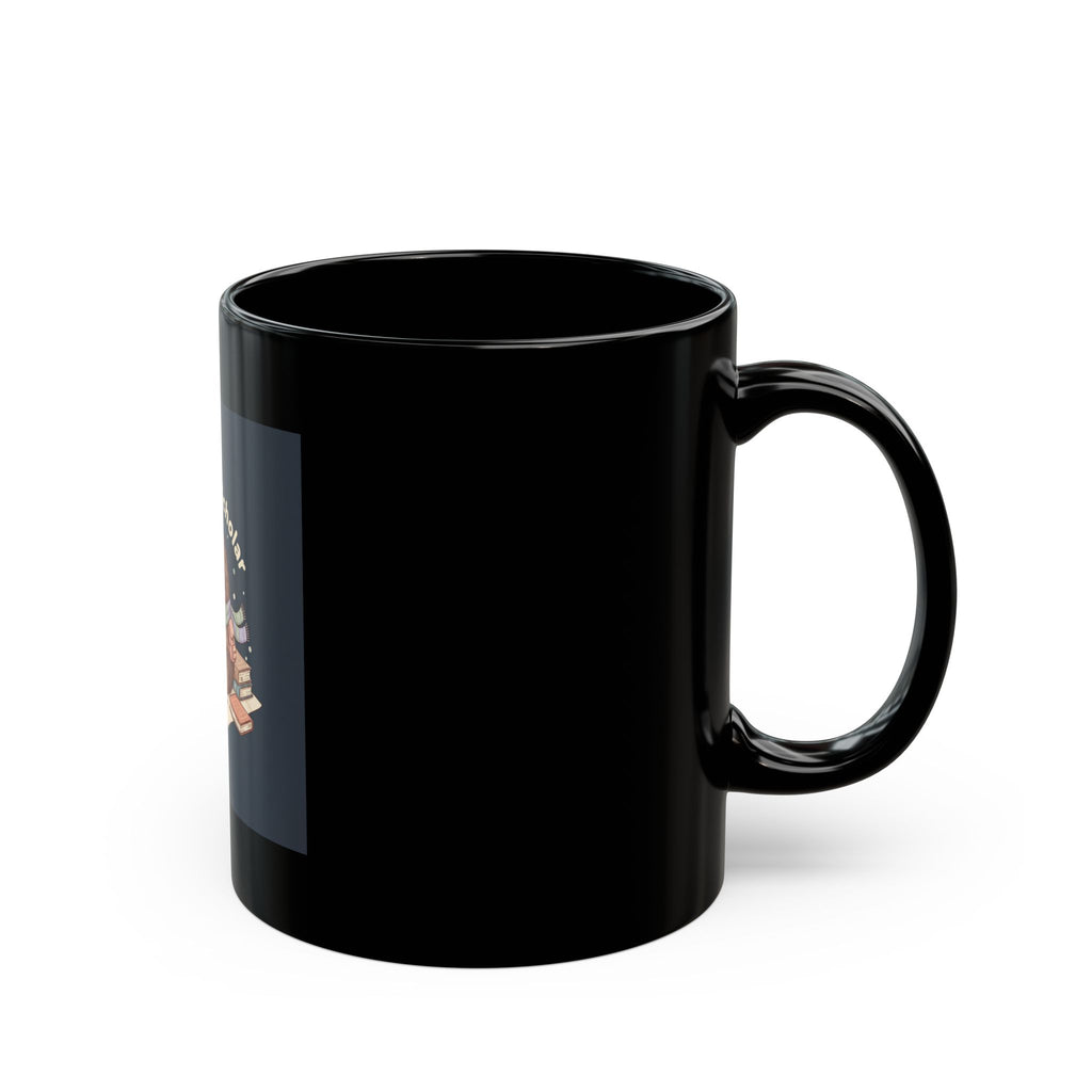 Bunny Black Mug 11oz – Soft Life Scholar