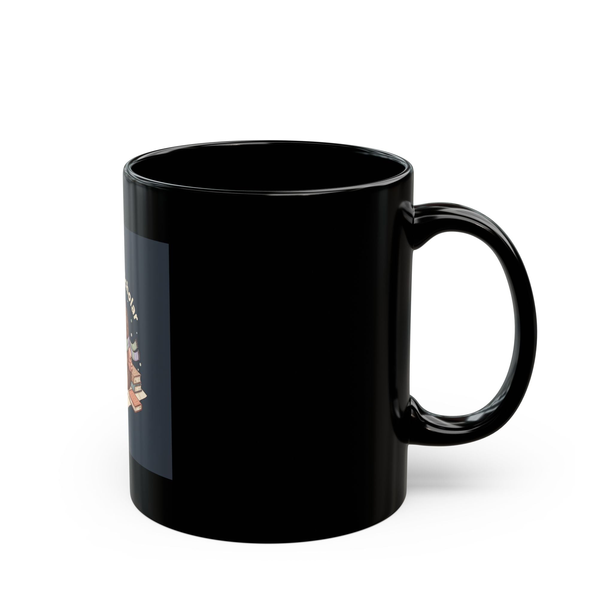 Bunny Black Mug 11oz – Soft Life Scholar