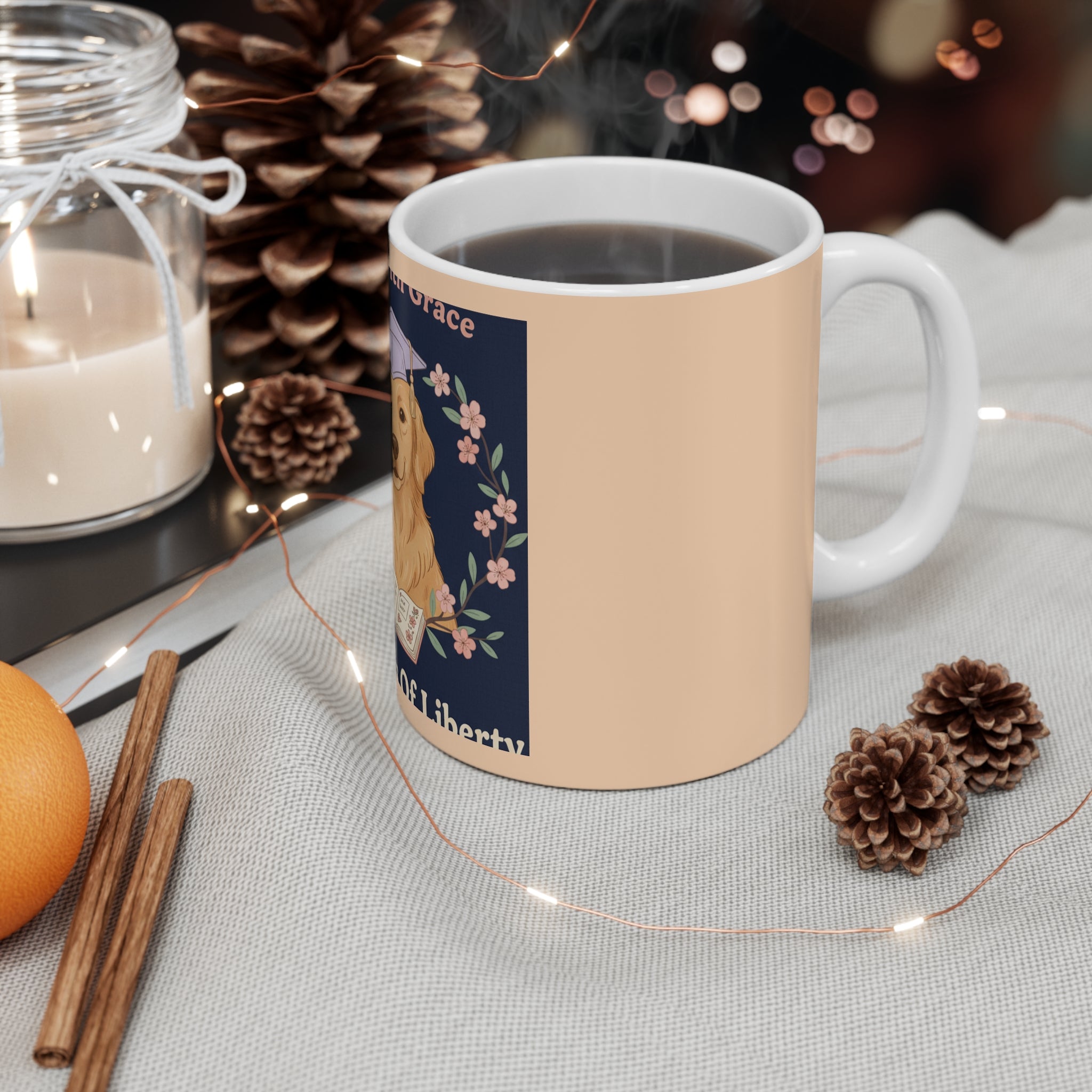 Golden Retriever Mug 11oz – Bloom With Grace