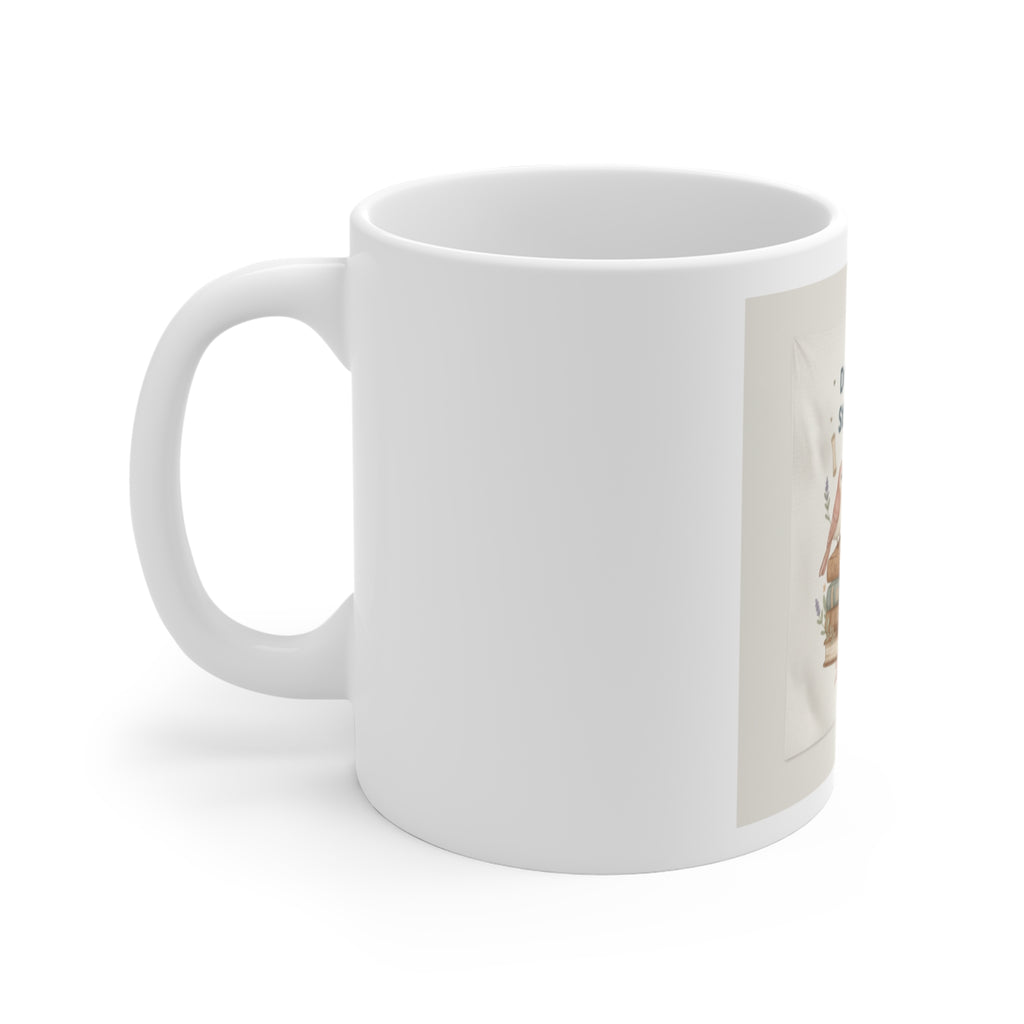 Dream Big, Study Hard Birds Mug 11oz