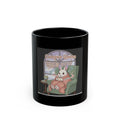 Bunny Black Mug 11oz – Campus Queen
