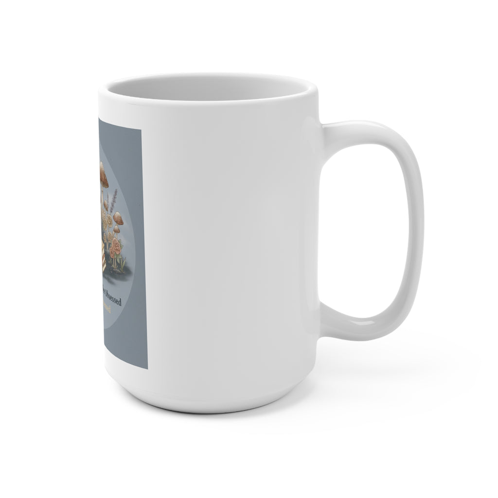 Stressed Blessed And Coffee Obsessed Mug 15oz