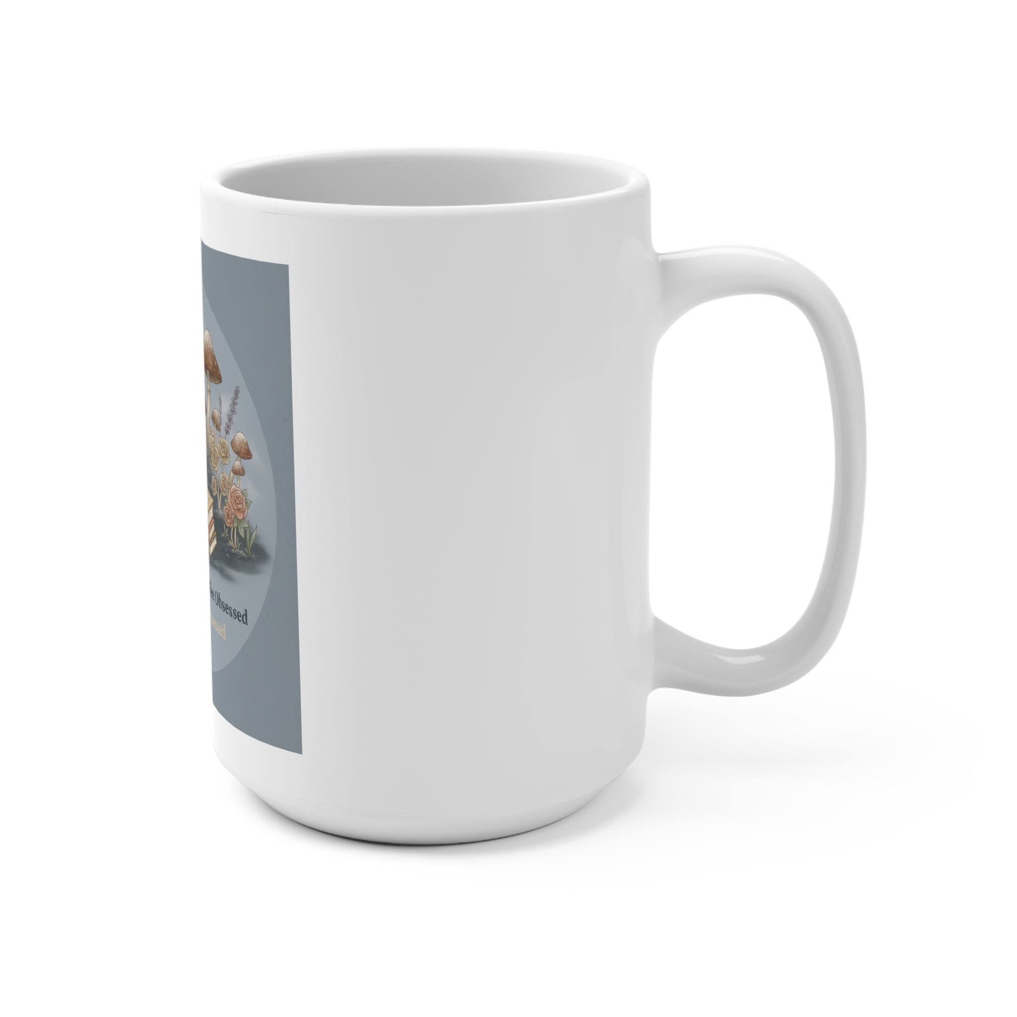 Stressed Blessed And Coffee Obsessed Mug 15oz