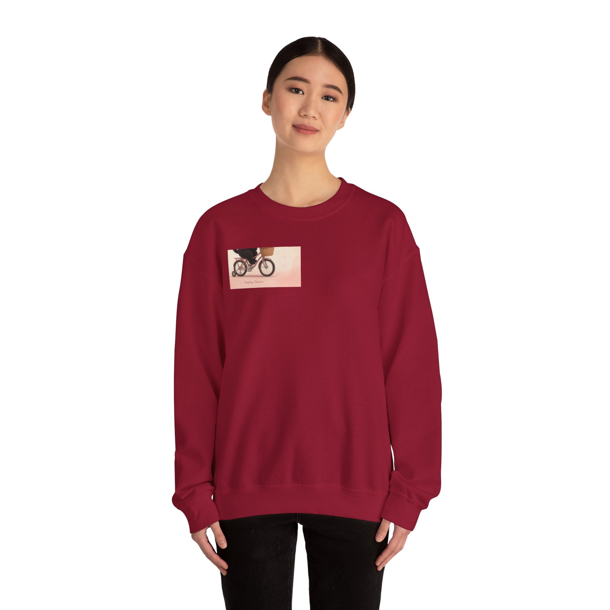 "Life Behind Bars" Black Cat Crewneck | College Girl Gift | Fashion | KayKay Classics
