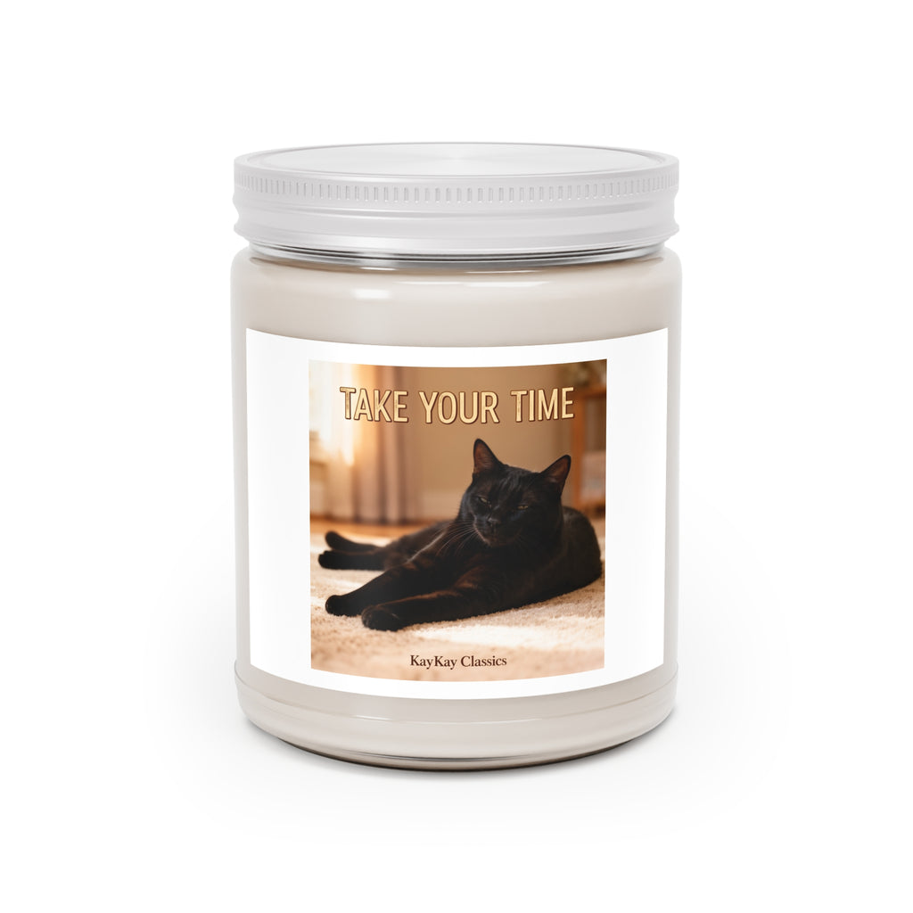 TAKE YOUR TIME Cat Scented Candle