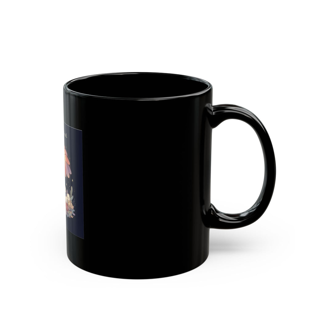 Tiny Chibi Creatures Black Mug 11oz – Do Good Be Good