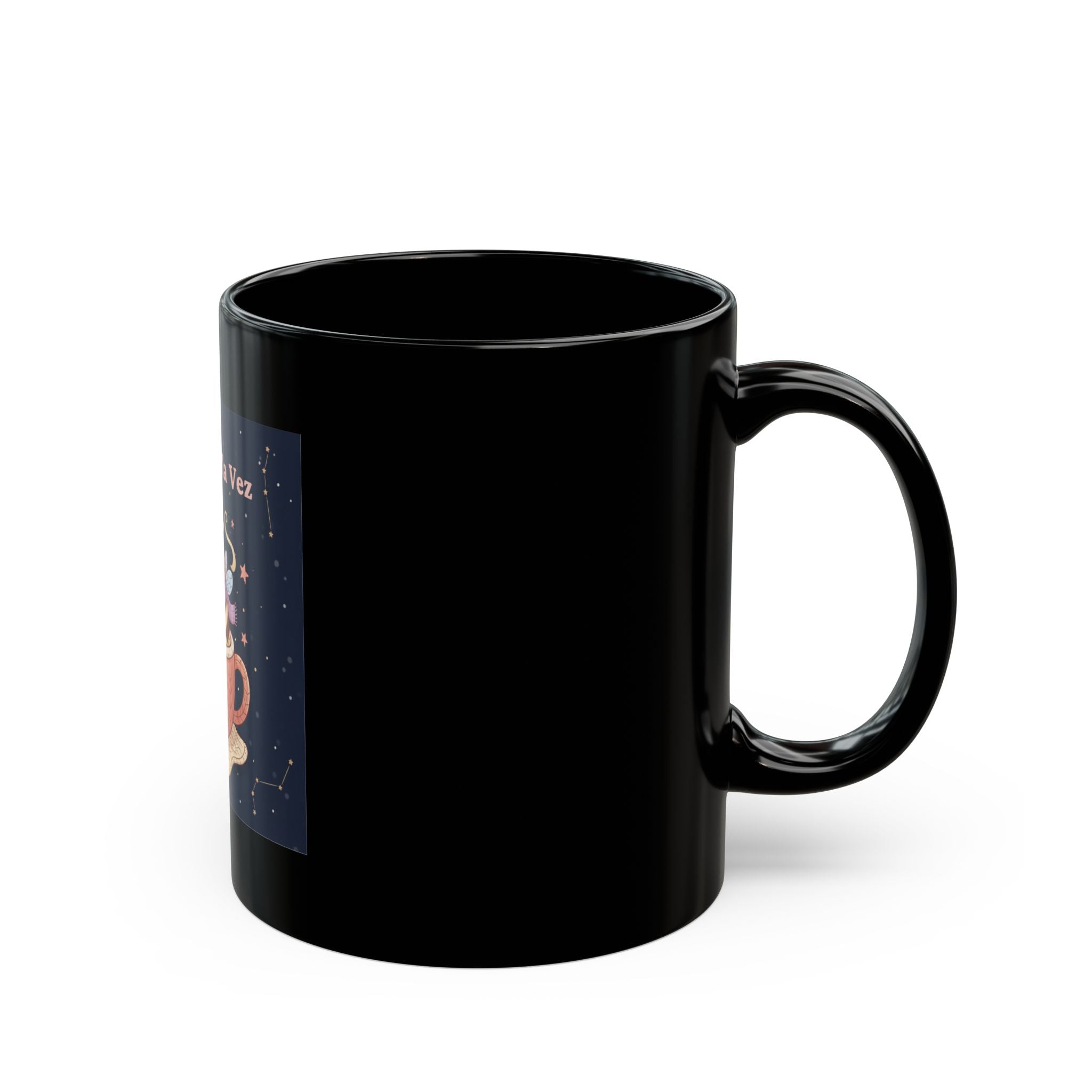 Honeybees Black Mug 11oz – Un Paso a la Vez