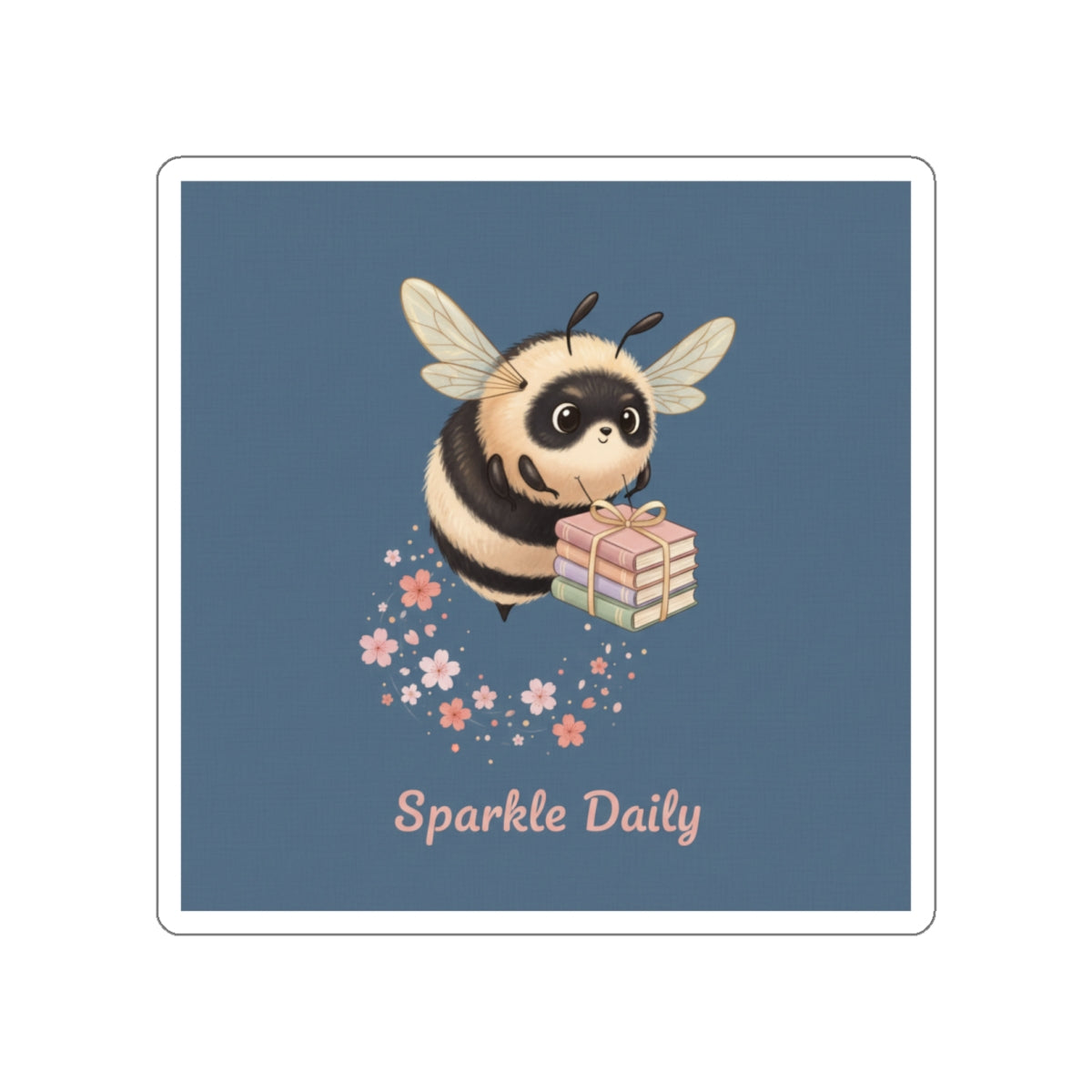 Bee Die-Cut Sticker – Sparkle Daily