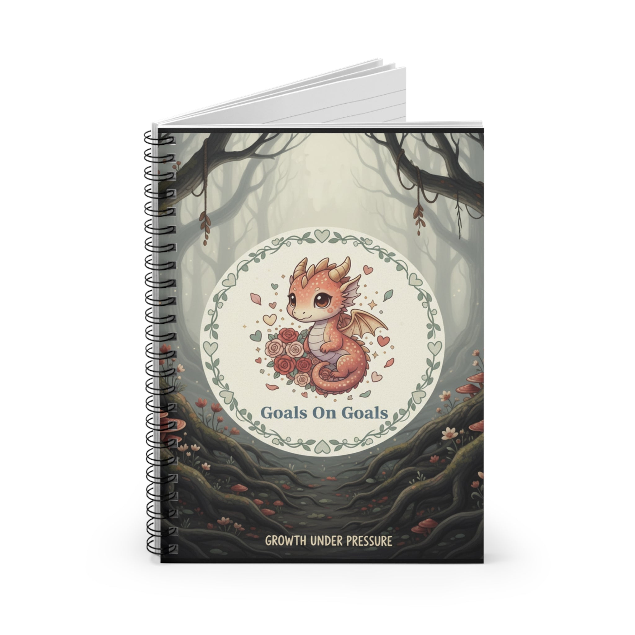 Goals on Goals Spiral Notebook