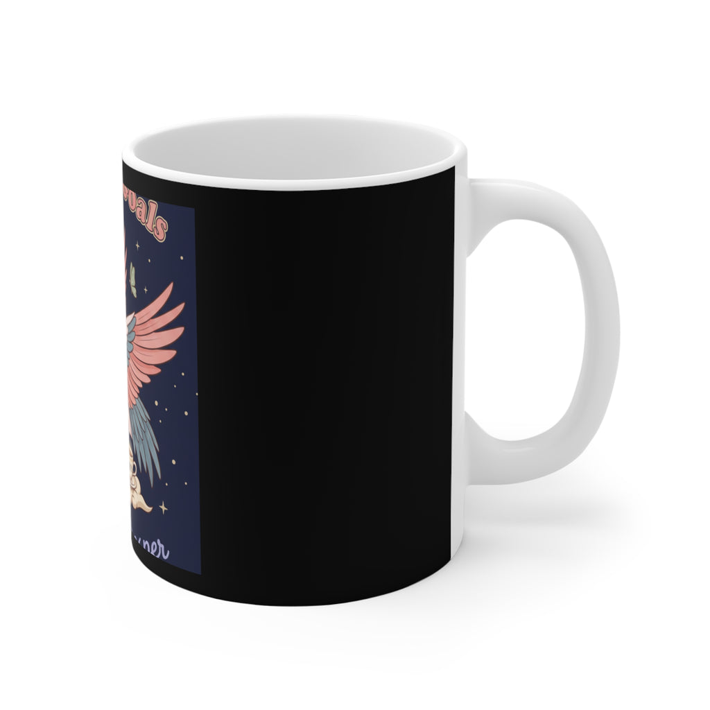 Crane Mug 11oz – Goals on Goals Bloom Prosper