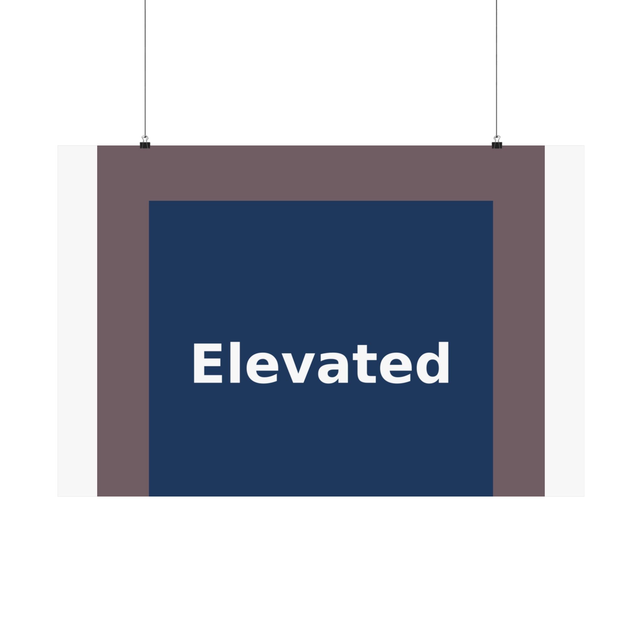 Elevated - KayKay Poster