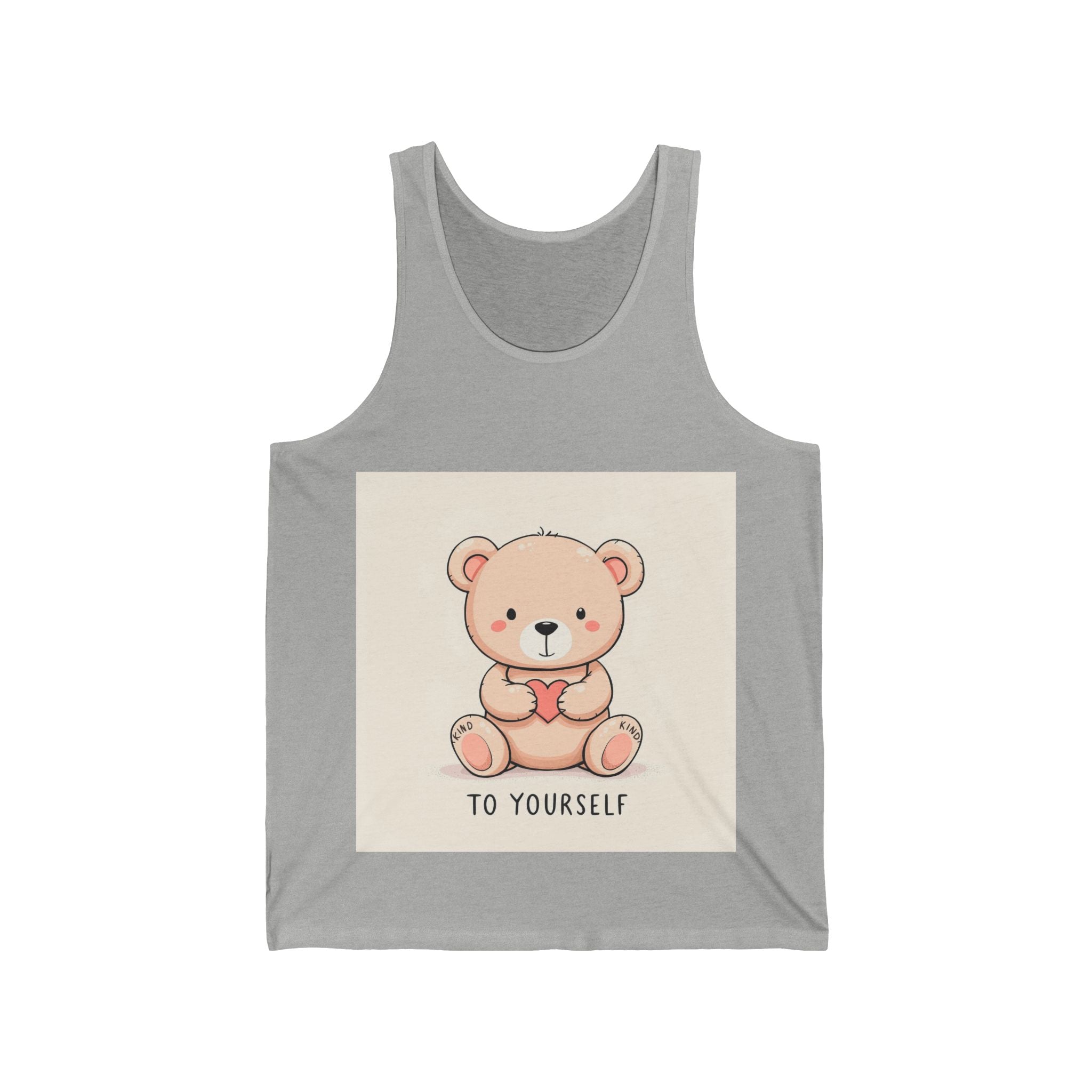 TO YOURSELF Bear Tank Top