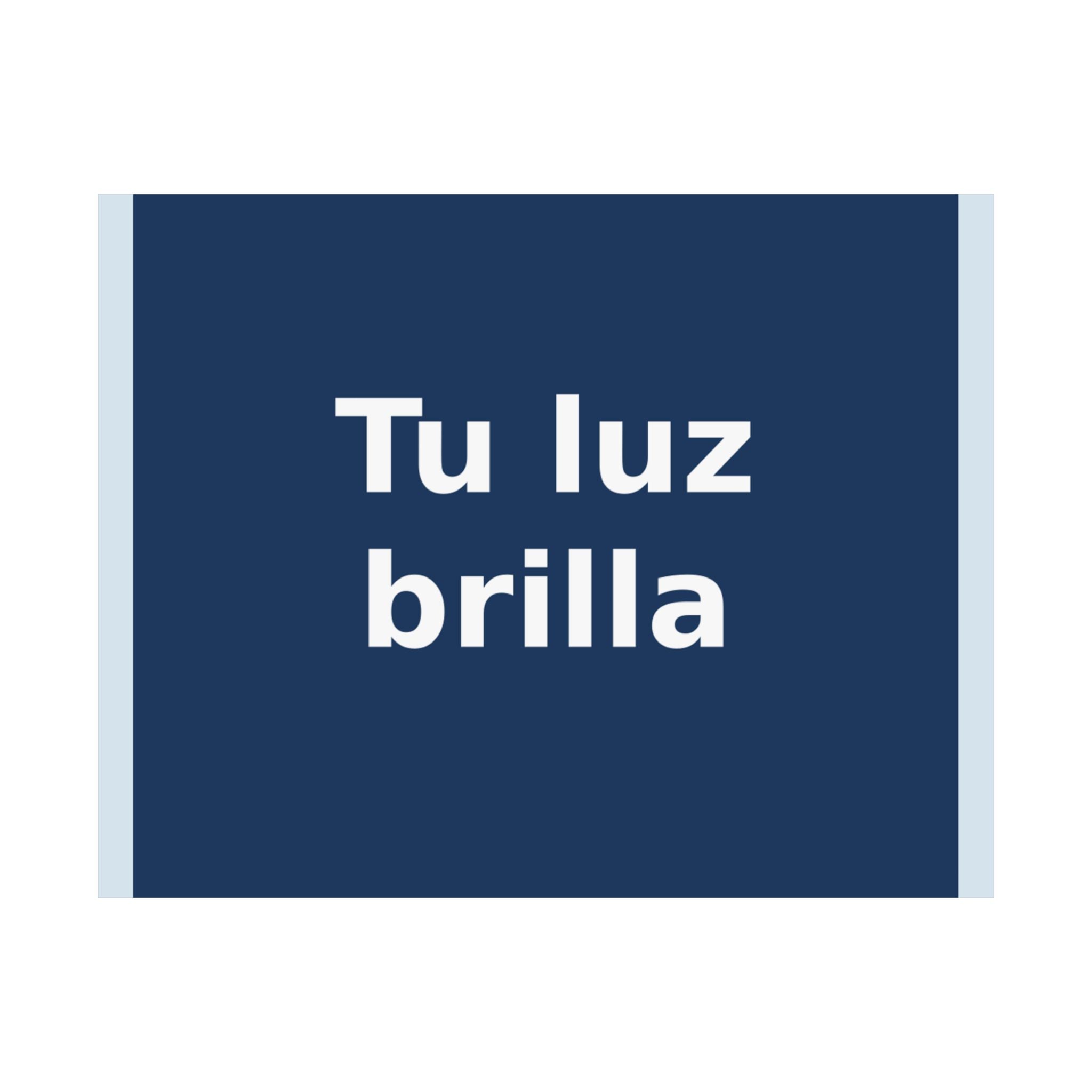 "Tu luz brilla" Black Cat Poster | Trendy Gift for Her | Lifestyle | KayKay Classics