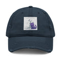 "YOU'RE NEVER TOO MUCH" Black Cat Dad Hat | College Girl Gift | Fashion | KayKay Classics