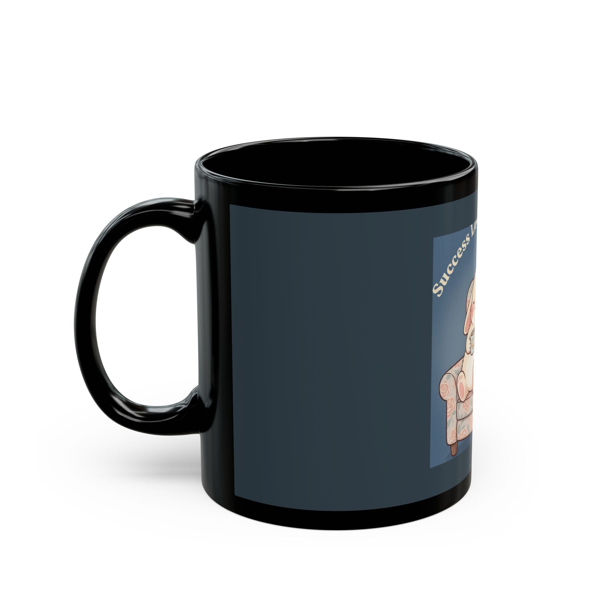 Dragon Black Mug 11oz – Success Looks Good on You
