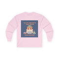Hamster With Laptop Long Sleeve Tee – You Are Allowed to Grow Slowly Grace and