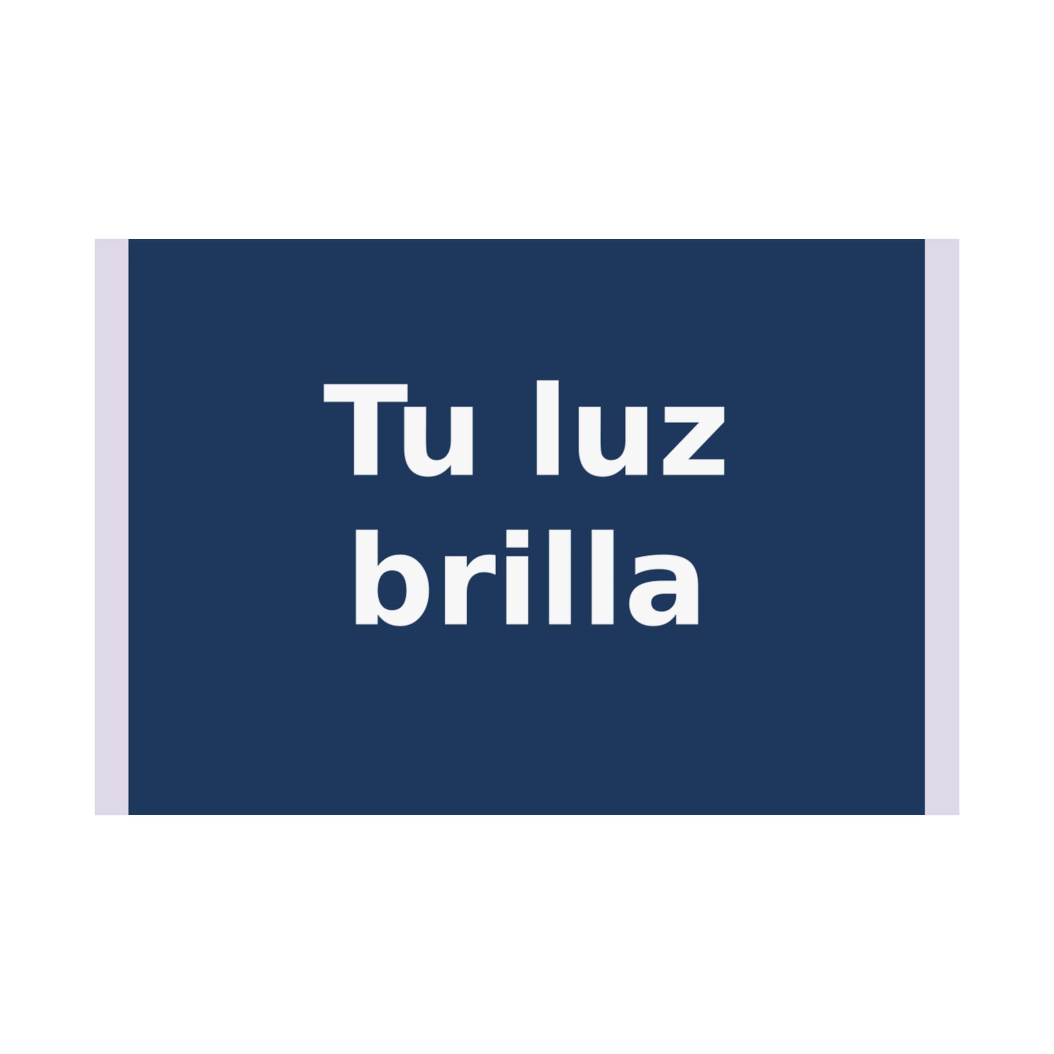 "Tu luz brilla" Black Cat Poster | Trendy Gift for Her | Lifestyle | KayKay Classics