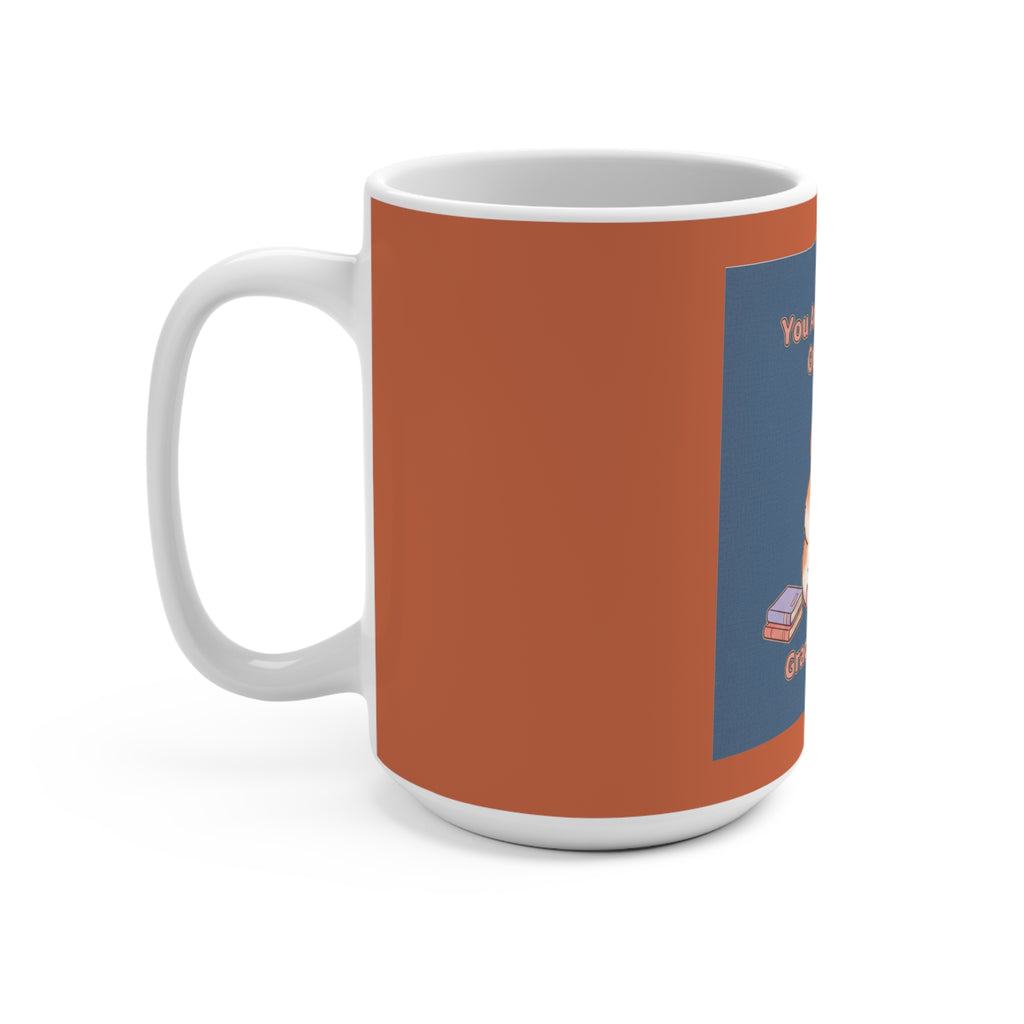Hamster With Laptop Mug 15oz – You Are Allowed to Grow Slowly Grace and