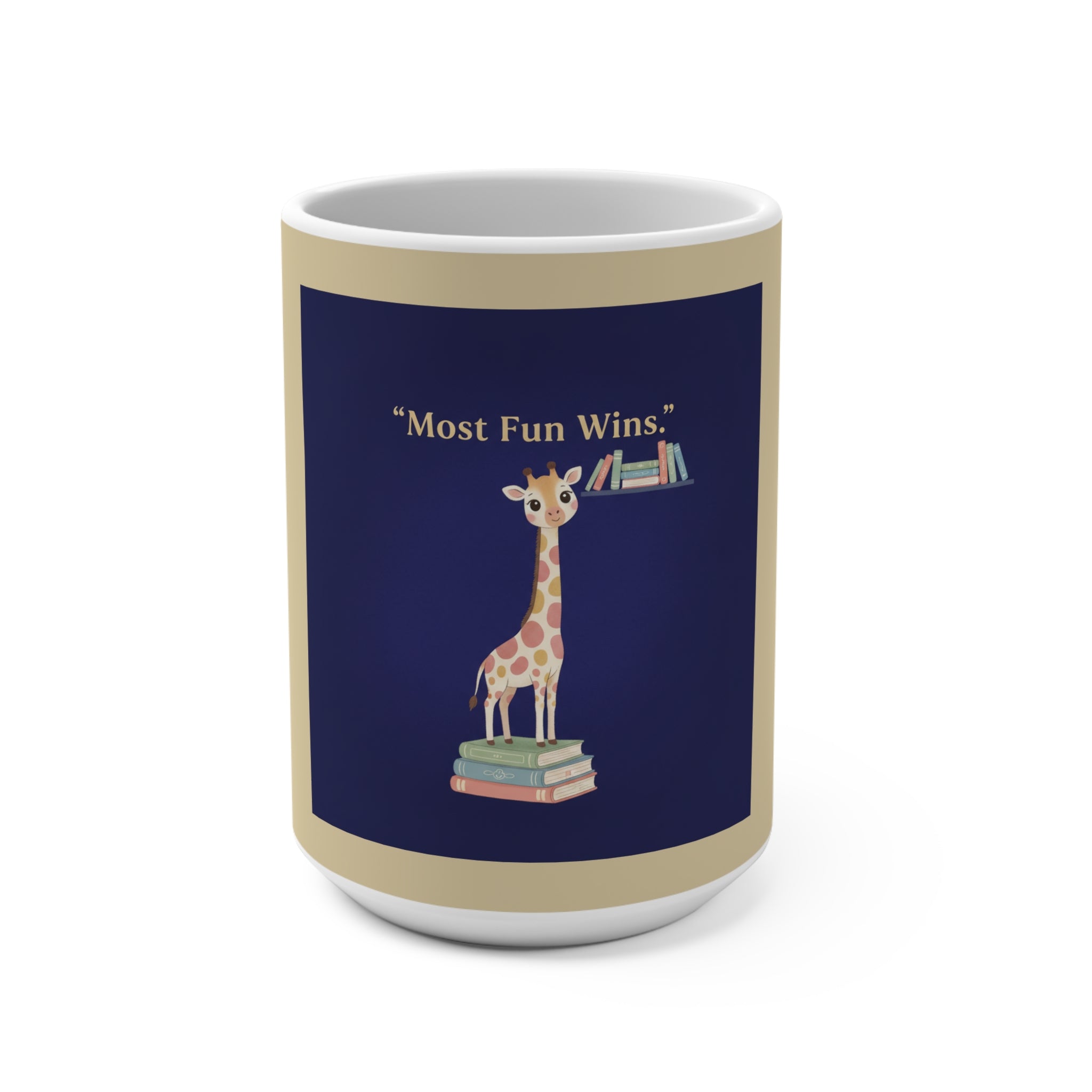 Giraffe Mug 15oz – Most Fun Wins