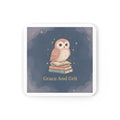 Owl Cork Coaster – Grace and Grit