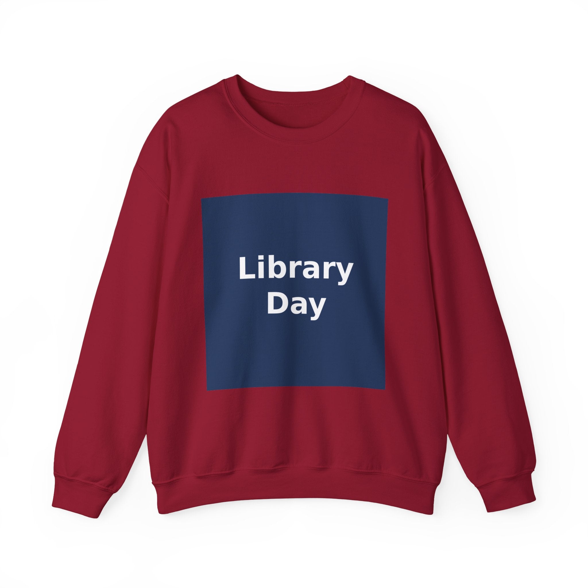 "Library Day" Black Cat Crewneck | College Girl Gift | Fashion | KayKay Classics