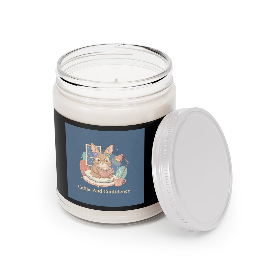 Rabbit Scented Candle – Coffee and Confidence