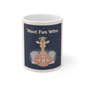 Giraffe Mug 11oz – Most Fun Wins