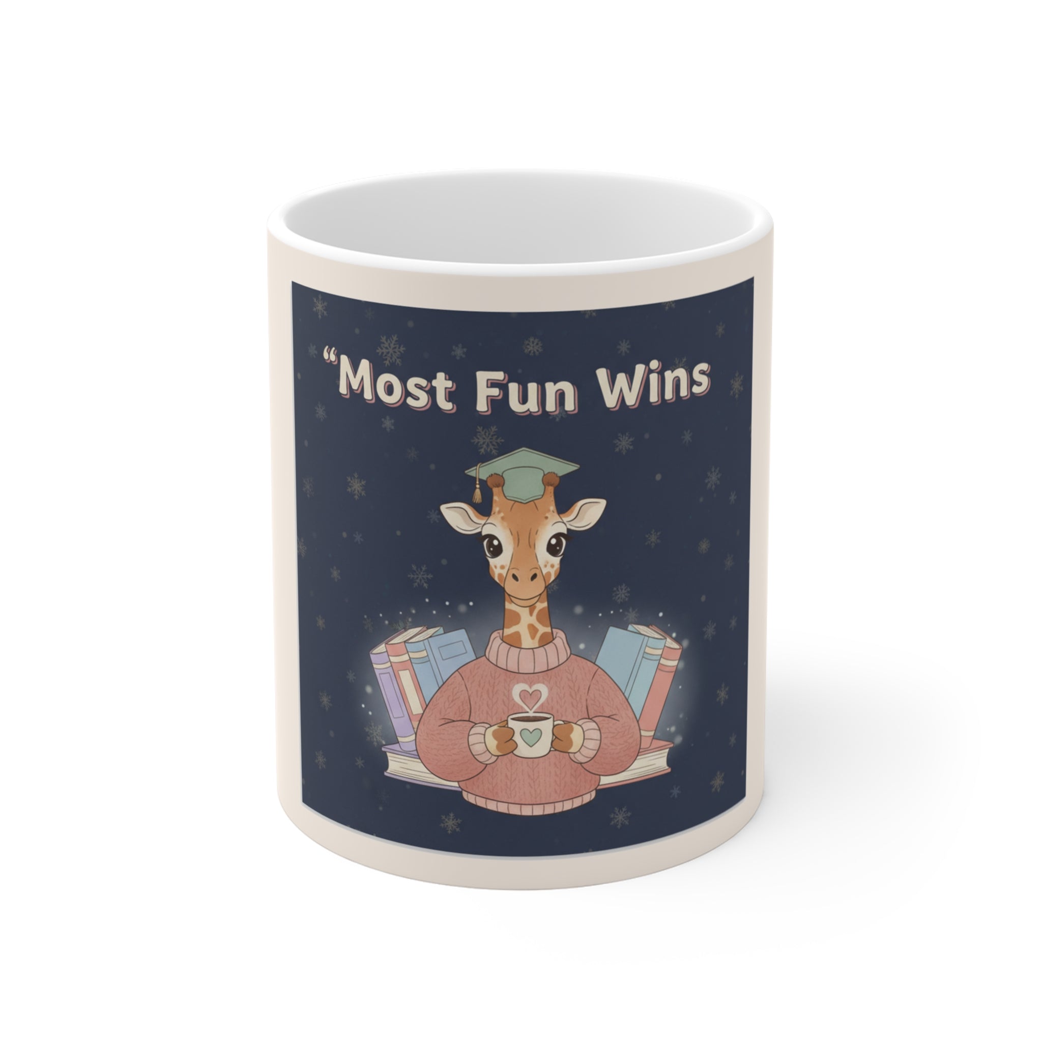 Giraffe Mug 11oz – Most Fun Wins