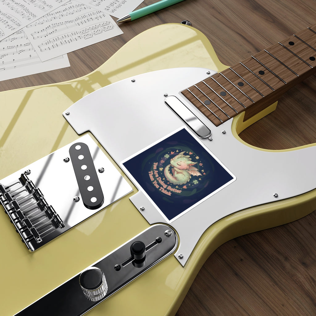 Dragon Die-Cut Sticker – You Are Doing Better Than You Think