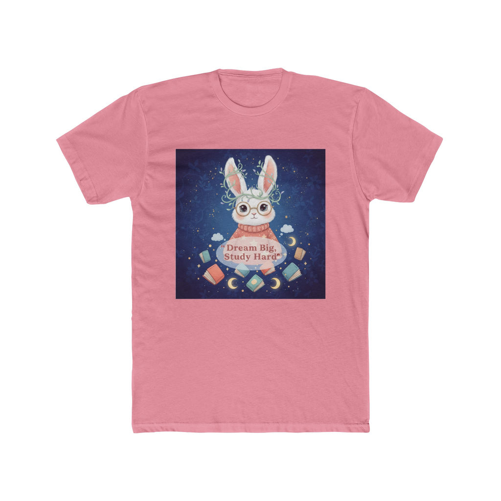 Rabbit Unisex Tee – Dream Big, Study Hard