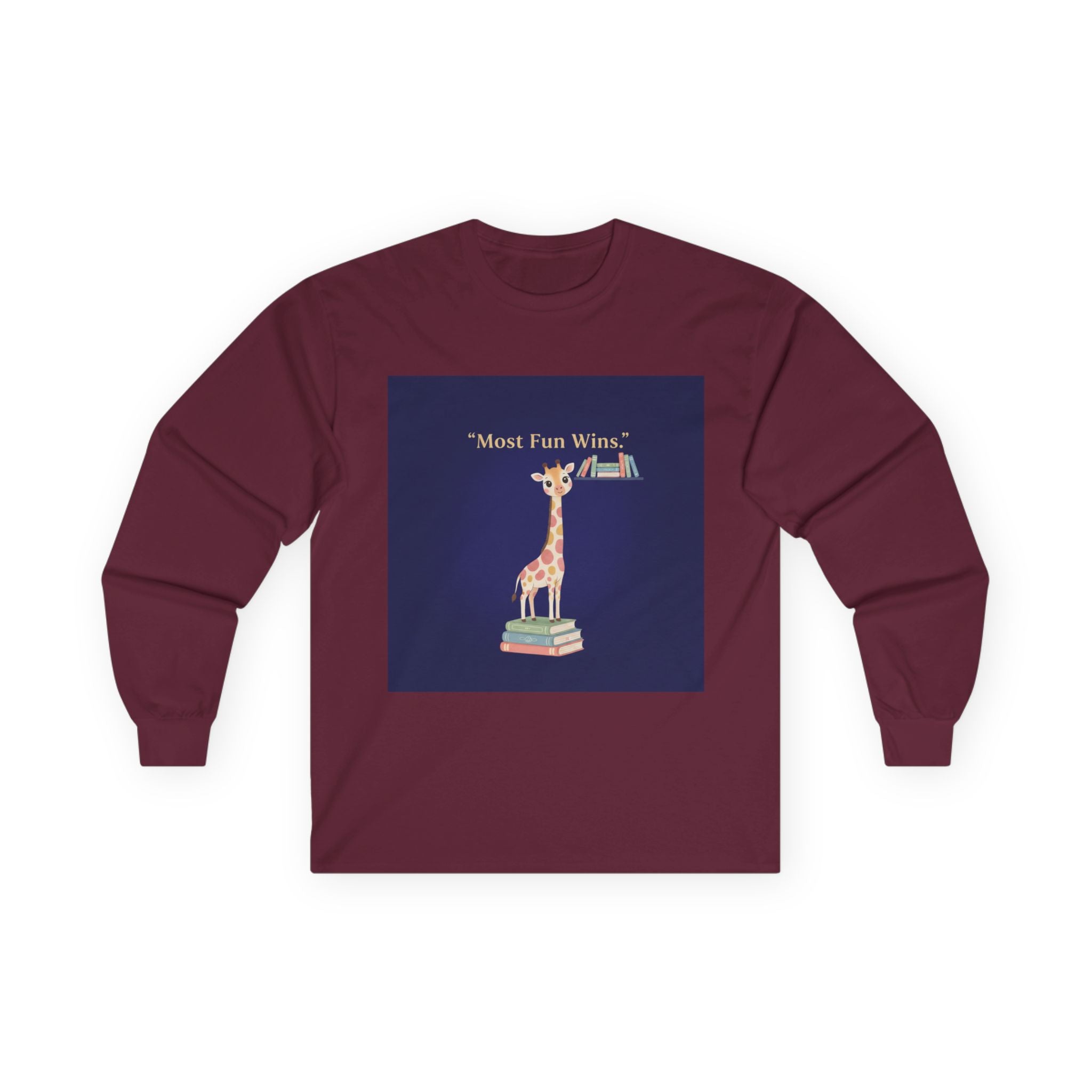 Giraffe Long Sleeve Tee – Most Fun Wins