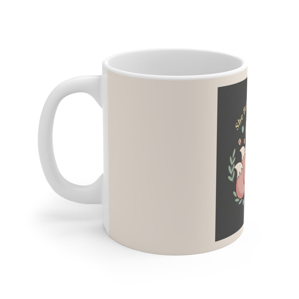 Fox Mug 11oz – She Believed She Could