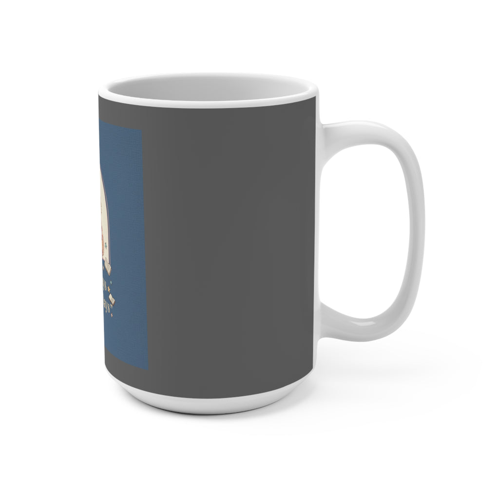 Cat Mug 15oz – Library Days Are the Best Days