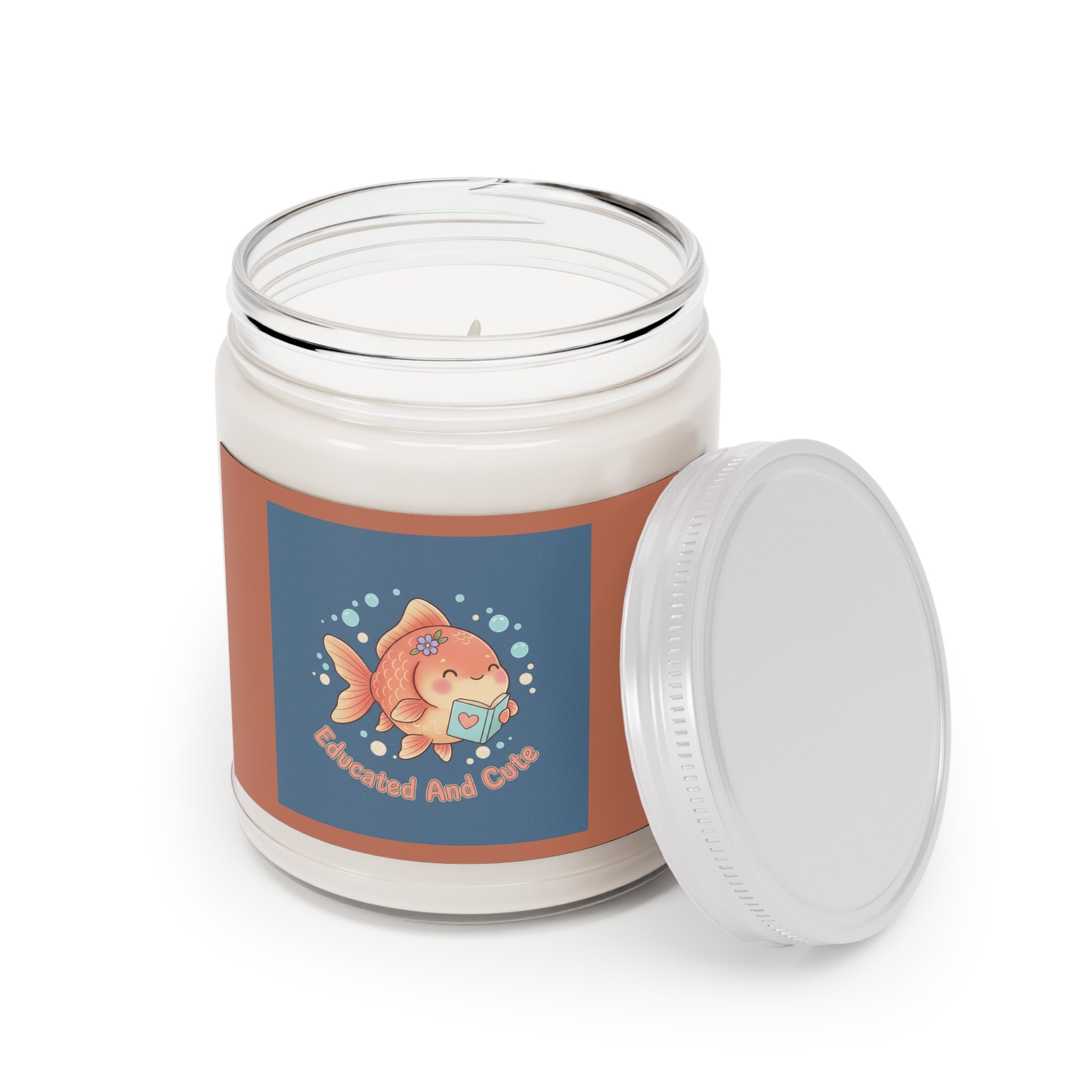 Fish Scented Candle – Educated and Cute