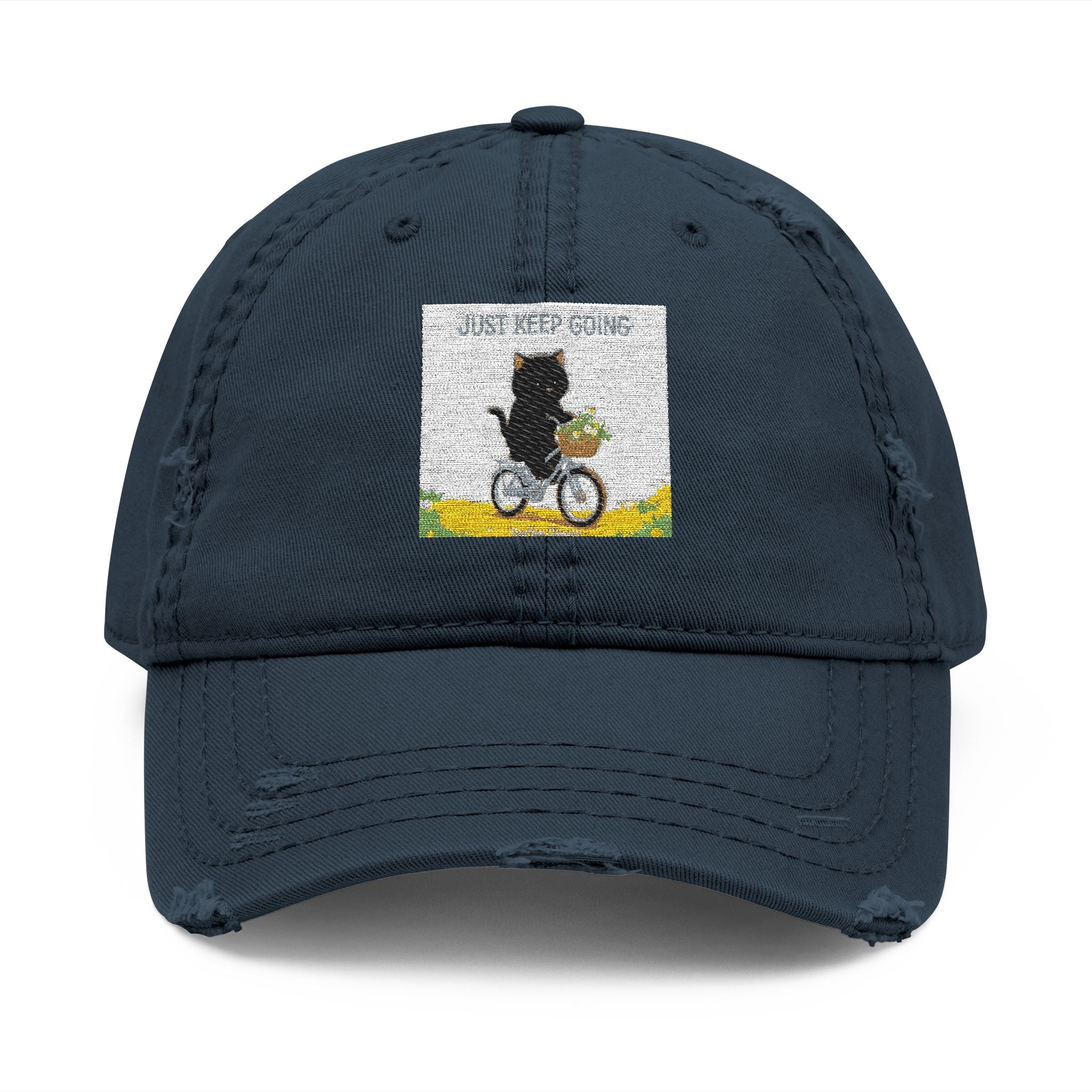 JUST KEEP GOING Dad Hat