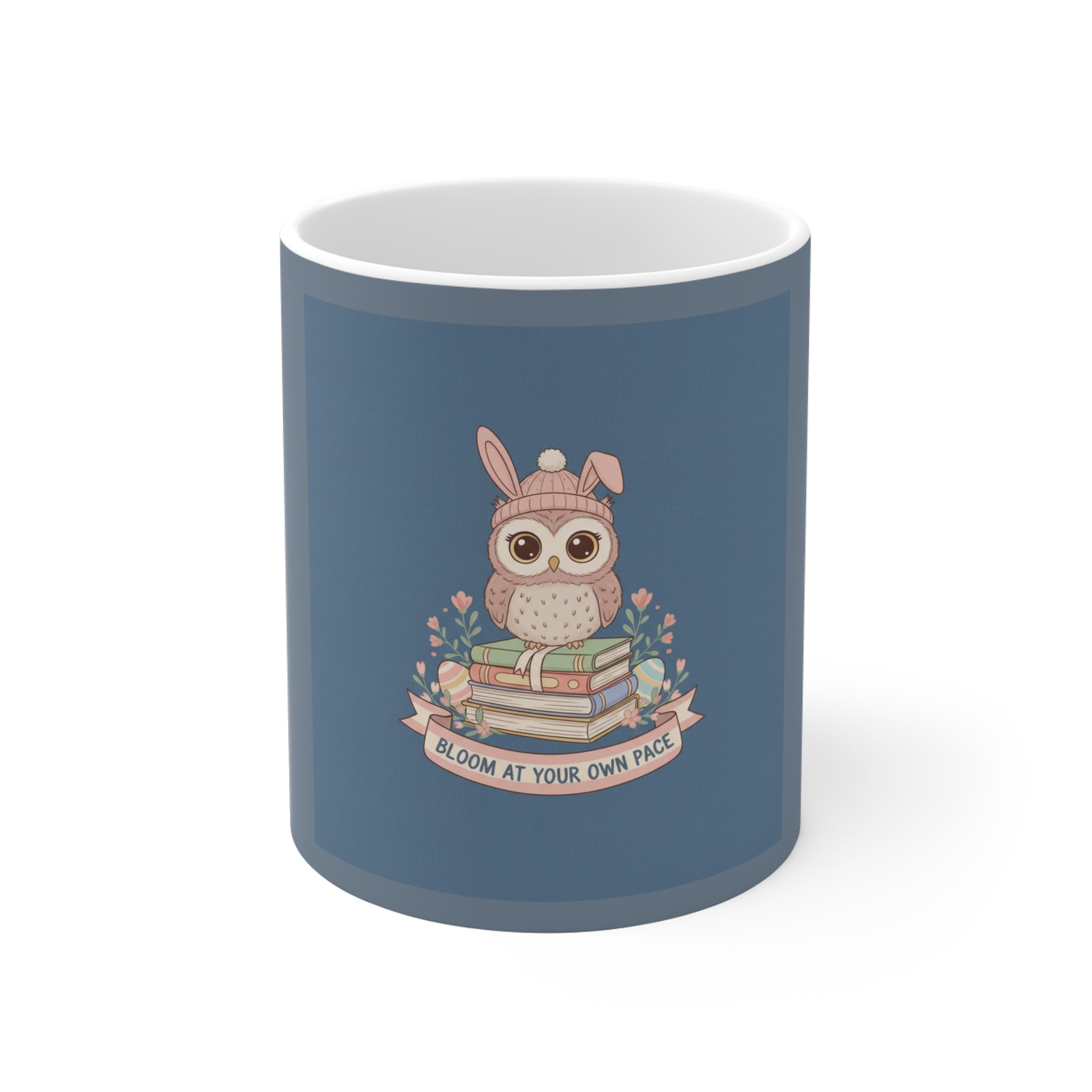 Bunny Mug 11oz – Bloom at Your Own Pace
